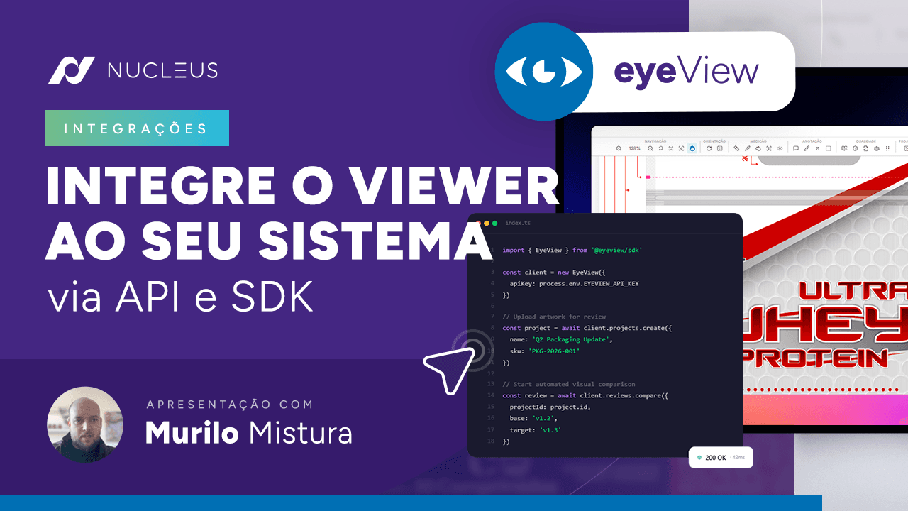 Integre o EyeView ao seu sistema com API e SDK
